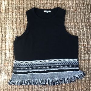 Madewell villagrove sweater tank